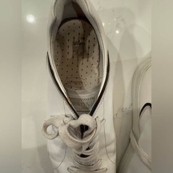 Prada White Sneakers - Picture 6 of 6